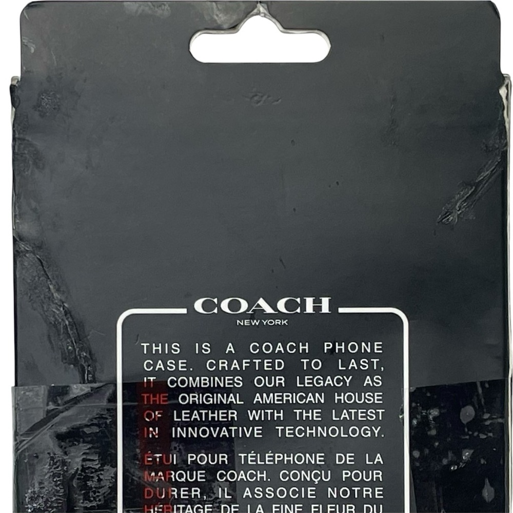 Coach Signature C  Protective Case for Magsafe For iPhone 15 Pro Max Clear NIB - Picture 7 of 7